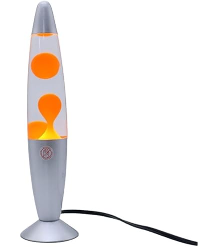 ラバランプ ロケット オレンジ イエロー　LAVA LAMP 楽天市場】【 オレンジ/イエロー 】 ROCKET LAVA LAMP ヴィンテージ風